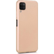 Microsonic Matte Silicone Samsung Galaxy M22 Kılıf Gold