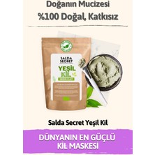 Salda Secret Yeşil Kil Doğal Yüz Maskesi 500 gr Toz - Kil Maskesi - Indian Healing Clay