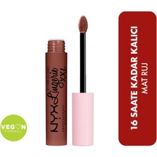 Nyx Professional Makeup Lip Lingerie Xxl Liquid Lipstick Low Cut