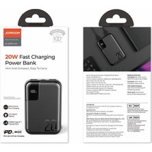 Joyroom JR-QP190 Mini 20W 10000MAH Powerbank Taşınabilir Şarj Aleti