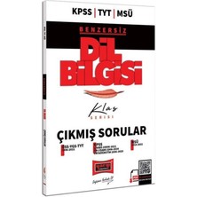 Yargı Yayınevi TYT KPSS MSÜ Dil Bilgisi Çıkmış Sorular Klas Serisi