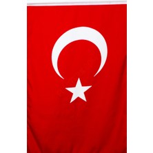 Türk Bayrağı 70X105 Cm- Alpaka Kumaş - 10 Adet
