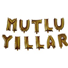 Pandoli Mutlu Yıllar Yazılı Folyo Balon