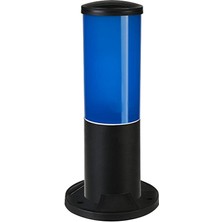 Zerpa Bollards Bahçe Aydınlatma Armatürü Mavi 9,5 x 30  x 15 cm