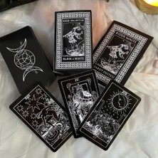 Planet Butik 78 Kartlı Regin Black & White Tarot