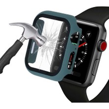 Kupa Apple Watch 44MM Saat Ekran Koruyucu Canlı Renkler Tam Koruma Darbe Emici Canlı Renkler Sarı