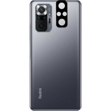 Kupa Xiaomi Poco X3 Pro Kamera Lens Koruyucu Flim Tam Kapatan Çizilmez 3D Kavisli Kenarlar Şık Siyah