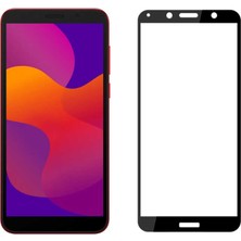 Kupa Huawei Y5P Ekran Koruyucu Flim Tam Kapatan 5d Kırılmaz Cam 9h Dayanıklı Şeffaf