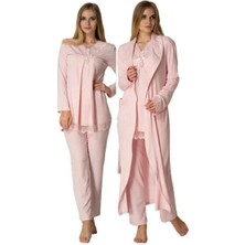Effort Lohusa Pijama Sabahlık Takım Effort 4034