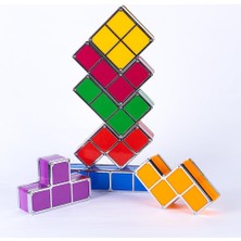 SLD Tetris Lamba LED Parlayan Gece Işıkları Oyuncak Lamba   (Yurt Dışından)