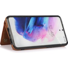 Lnobern Samsung Galaxy S21 5g-(6.2 Inç) Kılıfı Için Çoklu Kart Yuvası ve Kickstand Tasarımı (Yurt Dışından)