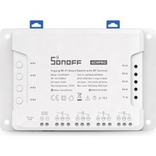 Sonoff 4chpror3 Rf Kontrollü 4'lü Wi-Fi Akıllı Anahtar