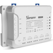 Sonoff 4chpror3 Rf Kontrollü 4'lü Wi-Fi Akıllı Anahtar