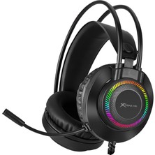 Xtrike Kulaklık Kablolu Mikrofonlu 3.5 mm Rgb Oyuncu Kulaklığı Me GH-509 Siyah