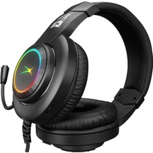 Altec Lansing ALGH9602 Ps4/xbox/mobil Uyumlu Usb+3.5mm Rainbow Gaming Mikrofonlu Kulaklık - Siyah