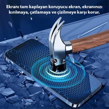 Polhammobile Polham 5ADET iPhone 13 Pro Max Darbe Emici Ekran Koruyucu Jelatin Darbe Emici