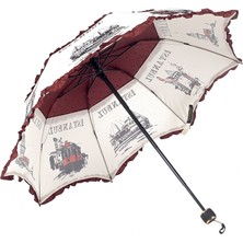 Degrade Umbrella Degrade DS8815 Istanbul Desenli Temalı Kadın Şemsiye