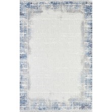 Gümüşsuyu Halı Viera 11607 Mavi Modern Yüksek Kalite Makine Halısı