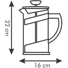 Tescoma Teo French Press 1 Lt