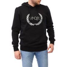 Raru Spqr Erkek Sweatshirt Tılya Siyah