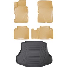 Rizline Honda Civic 2012-2015 Bej 3D Paspas+Bagaj Havuzu Seti