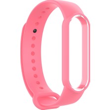 Prettyia Mi Band 5 Için Yedek Kayışlar - Pembe (Yurt Dışından)