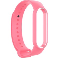 Prettyia Mi Band 5 Için Yedek Kayışlar - Pembe (Yurt Dışından)