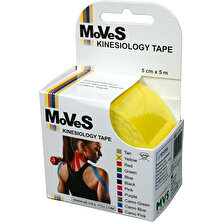 Moves Tape Tex Kinesio Band Sarı 5cmX5m