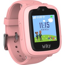 Wiky 4 Plus Pembe Akıllı Çocuk Saati