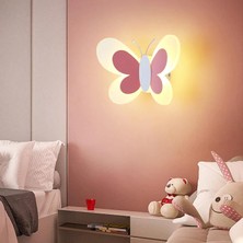 SLD 14 W Yaratıcı LED Çocuk Odası Duvar Lambası Karikatür Kişilik Kelebek Duvar Lambası Yatak Odası Başucu Okuma Lambası (Sıcak Işık)   (Yurt Dışından)
