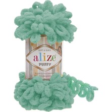 Alize Puffy El Örgü Ipi Renk KODU:490-MINT