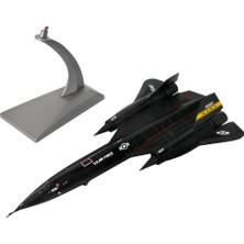 1/144 Ölçekli SR-71A Blackbird Reconnaissance Uçağı - Standlı Diecast Model