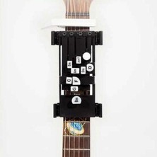 Gitar Yardım Akor Eğitmen Öğrenme Sistemi Öğretmek Pratik Asistan Acemi Siyah