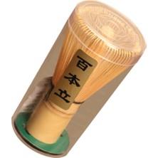 2 Adet Matcha Yeşil Çay Bambu Çırpma Kaşık Kepçe Çay Aksesuarları ile Set