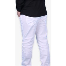 Breeze Erkek Çocuk Gabardin Pantolon Beyaz (5-14 Yaş)