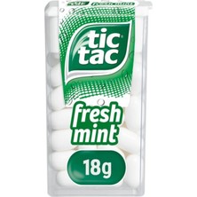 Tic Tac   Mint Naneli Şeker 18  gr Nane Aromalı Şekerleme