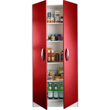 T Designo Tdesigno Derin Çok Amaçlı Dolap Kırmızı 80 cm