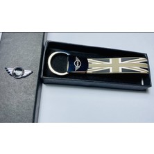 Rosetr Mini Cooper Union Jk Gray Jk Jcw John Cooper Works Lüks Anahtarlık Aksesuar