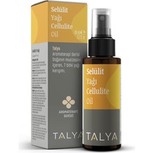 Talya Selülit Yağı, 7 Bitki Yağı Karışımı, Anti Selülit, 80 ml