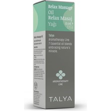 Talya Relax Masaj Yağı, 7 Bitki Yağı Karışımı, Rahatlatıcı ve Aromaterapik, 80 ml