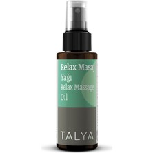 Talya Relax Masaj Yağı, 7 Bitki Yağı Karışımı, Rahatlatıcı ve Aromaterapik, 80 ml