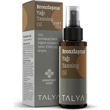 Talya Bronzlaşma Yağı, 8 Bitki Yağ Karışımı ve E Vitamini, 80 ml