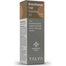 Talya Bronzlaşma Yağı, 8 Bitki Yağ Karışımı ve E Vitamini, 80 ml