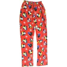 Ciciten 104 Penguen Desen Kışlık Bayan Polar Pijama Takım