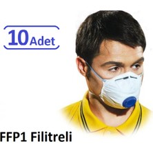 Nisafety Ffp1 Ventili Konik Maske 10 Adet