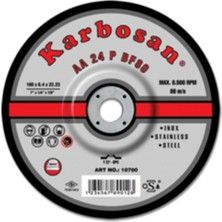 Karbosan Paslanmaz Inox Taşlama Taş 115X6.4X22 mm