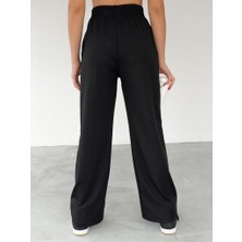 Noa Noa Feel Good Yazılı Bol Paça Eşofman Altı