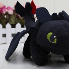 Schulzz Ejderhanı Nasıl Eğitirsin Gecenin Öfkesi Dragon Sevimli 25 cm Peluş