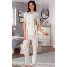Effort Dantelli Lohusa Pijama Takım 5042