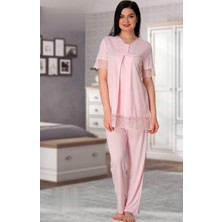 Effort Dantelli Lohusa Pijama Takım 5042